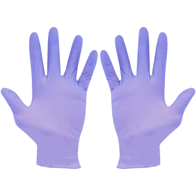 Manusi nitril XL pentru examinare violet Nitrylex Basic Mercator